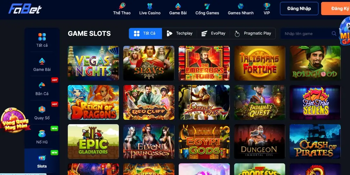 Điểm vượt trội của Slot Game tại Fabet