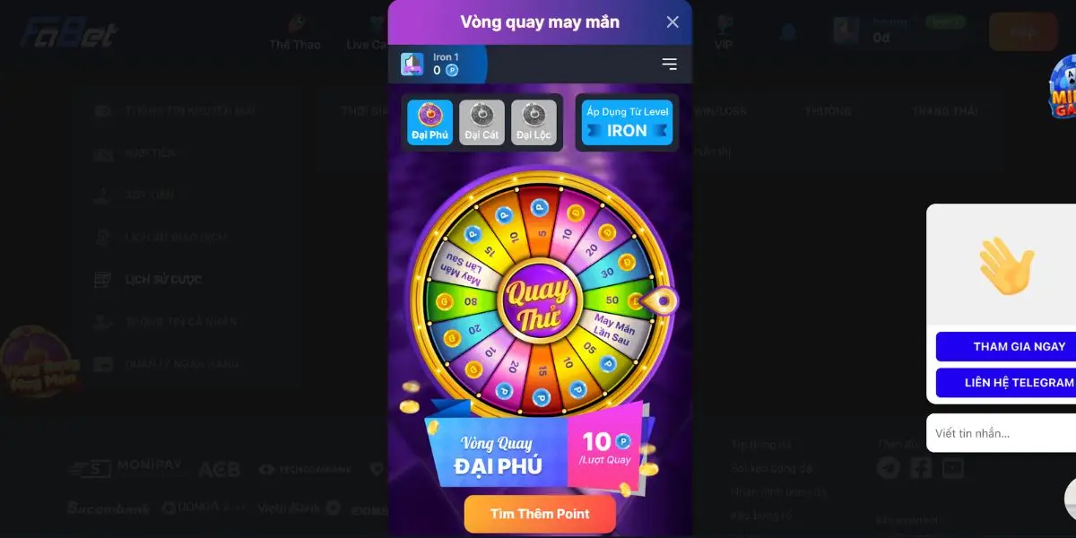 Fabet thường xuyên tung ra nhiều ưu đãi lớn