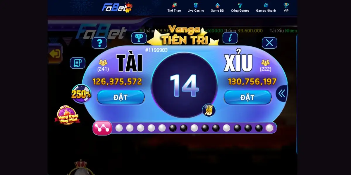 Hướng Dẫn Chơi Tài Xỉu Trên Fabet: Cách Chơi Và Chiến Lược Dành Cho Người Mới