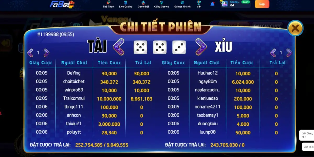 Kinh nghiem choi tai xiu thang lon tu nguoi choi lau nam