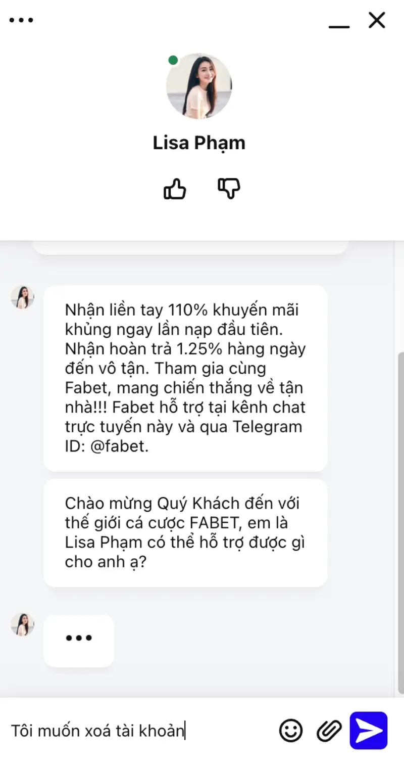 Liên hệ trực tiếp qua boxchat