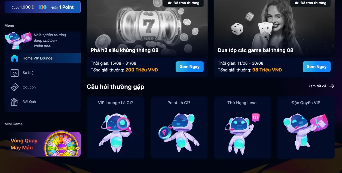 Những đặc quyền khi trở thành VIP tại nhà cái Fabet