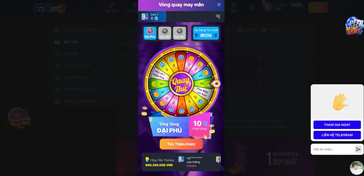 Sự Kiện Vòng Quay May Mắn Tại Fabet – Cơ Hội Trúng Lớn Đang Chờ Đón