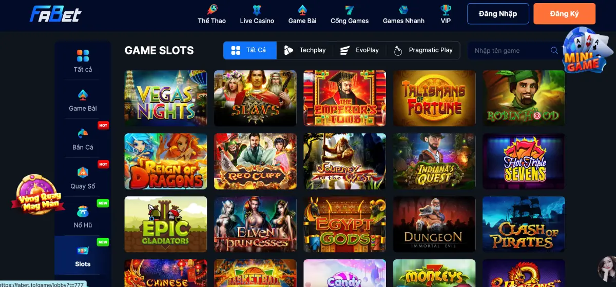 Top 5 Game Slot Có Jackpot Khủng Nhất Tại Fabet – Cơ Hội Lớn Chờ Đón